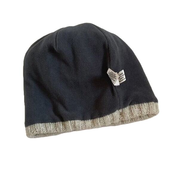 Under Armour Ivory/Cream/Neutral Halftime Cable Knit Beanie/Hat Fleece Lined - Picture 4 of 7